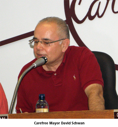 Carefree Mayor David Schwan